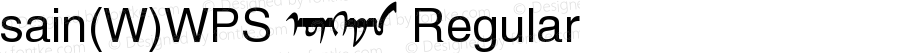 sain(W)WPS  Regular Version 3.00 2004.11.22