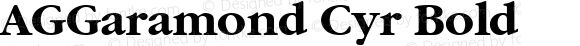 AGGaramond Cyr Bold