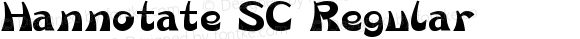 Hannotate SC Regular 