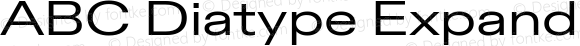 ABC Diatype Expanded Regular
