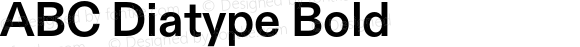 ABC Diatype Bold