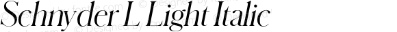 SchnyderL-LightItalic