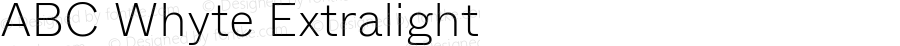 ABC Whyte Extralight
