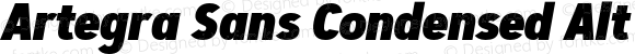 Artegra Sans Condensed Alt Black Italic Version 1.00;com.myfonts.easy.artegra.artegra-sans.alt-cond-black-italic.wfkit2.version.4KmR