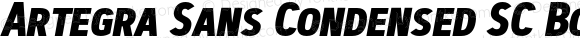 Artegra Sans Condensed SC Bold Italic Version 1.00;com.myfonts.easy.artegra.artegra-sans.sc-cond-bold-italic.wfkit2.version.4KmU
