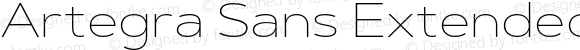 Artegra Sans Extended Thin Version 1.00;com.myfonts.easy.artegra.artegra-sans.extend-thin.wfkit2.version.4Kon