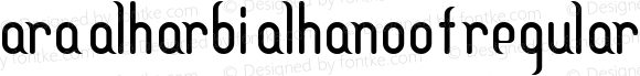 Ara Alharbi Alhanoof Regular Version 1.00 August 7, 2012, initial release