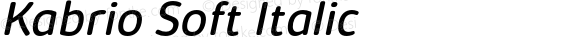 KabrioSoft-Italic