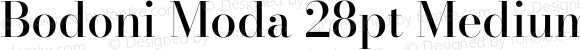 Bodoni Moda 28pt Medium