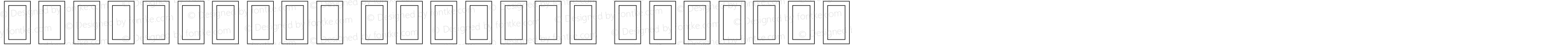 Mj_Minaret Outline Regular