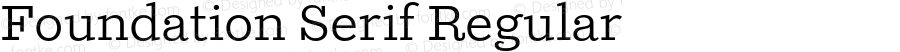 FoundationSerif-Regular