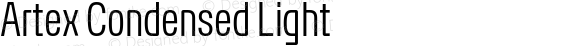 Artex Condensed Light