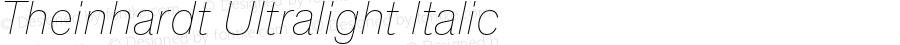 Theinhardt-UltralightItalic