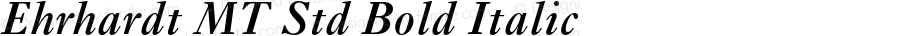 Ehrhardt MT Std Bold Italic Version 2.035;PS 002.000;hotconv 1.0.51;makeotf.lib2.0.18671