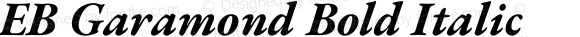 EB Garamond Bold Italic