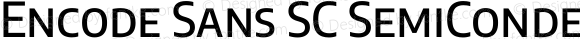 Encode Sans SC SemiCondensed Medium