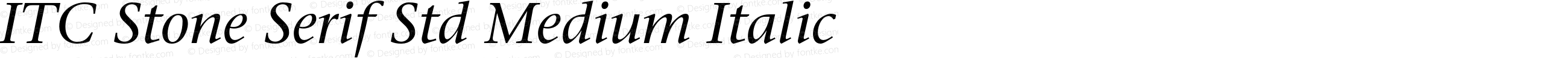 StoneSerifStd-MediumItalic