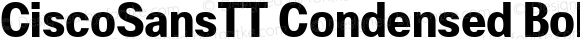 CiscoSansTT Condensed Bold