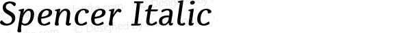 Spencer Italic