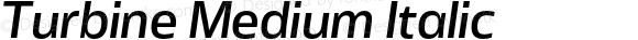 Turbine Medium Italic