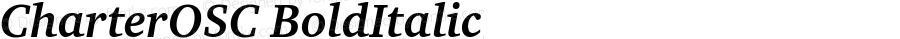 CharterOSC Bold Italic