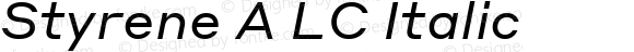 Styrene A LC Italic