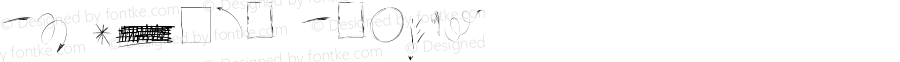 SA Dirty Symbol Version 1.001;Fontself Maker 3.5.4