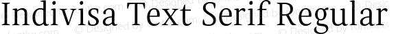 Indivisa Text Serif Regular