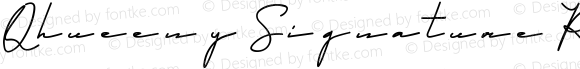 Qhueeny Signature Regular