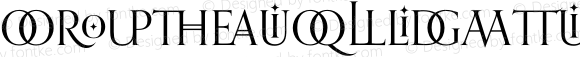 ☞Orpheus Ligatures I