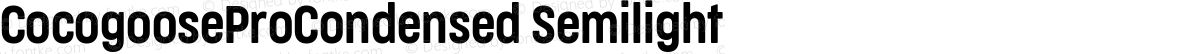 CocogooseProCondensed Semilight