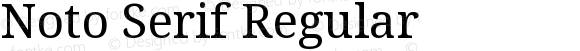Noto Serif Regular