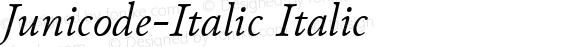 Junicode-Italic Italic