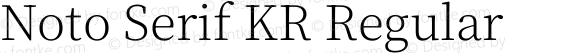 Noto Serif KR