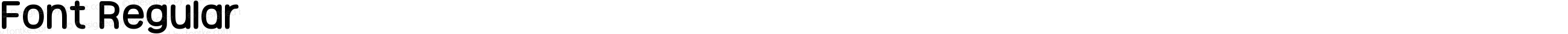 Font Regular