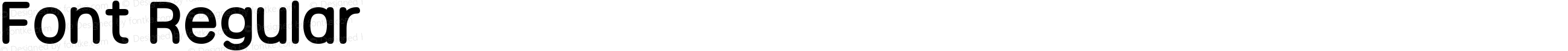 Font Regular