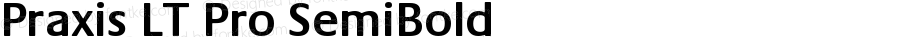 Praxis LT Pro SemiBold