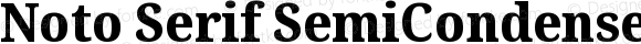 Noto Serif SemiCondensed ExtraBold