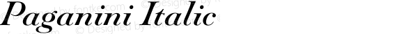 Paganini Italic