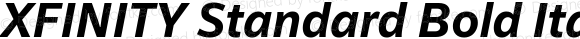 XFINITY Standard Bold Italic