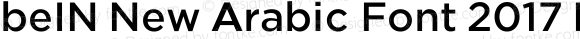 beIN New Arabic Font 2017 Regular