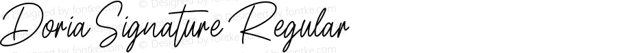 DoriaSignature