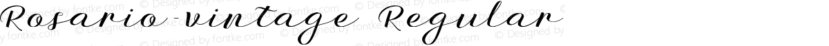 Rosario-vintage Regular
