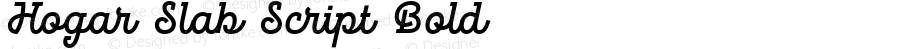 Hogar Slab Script Bold