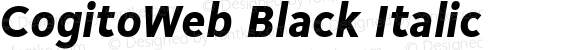 CogitoWeb Black Italic