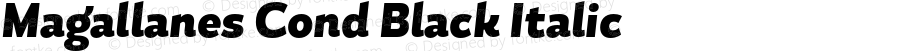 Magallanes Cond Black Italic