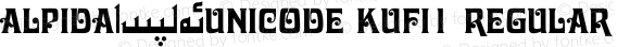 Alpida_Unicode Kufi1 Regular Version 4.00