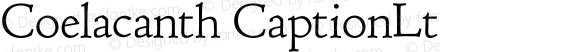 Coelacanth CaptionLt