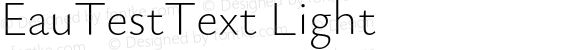 EauTestText Light