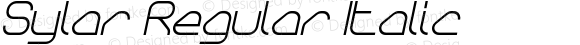 Sylar Regular Italic